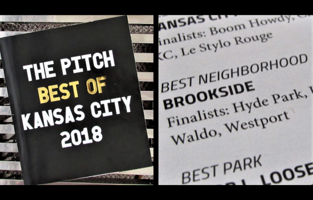 Brookside Voted KC’s Best Neighborhood!